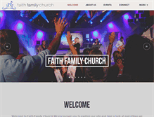 Tablet Screenshot of faithfamilychurch.com